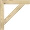 Ekena Millwork Traditional Block Rough Sawn Bracket, Douglas Fir, 4"W x 28"D x 28"H BKT04X28X28TRA05RDF - alternate 2